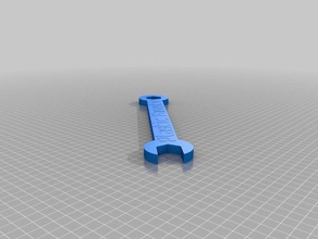 mon autre clé outils personnalisé 3d print model - Mito3D