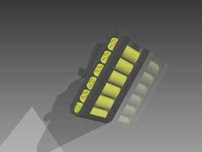 20 gauge belt shell holder 3d printing printer autodesk inventor competition firearm 3d print model - Mito3D