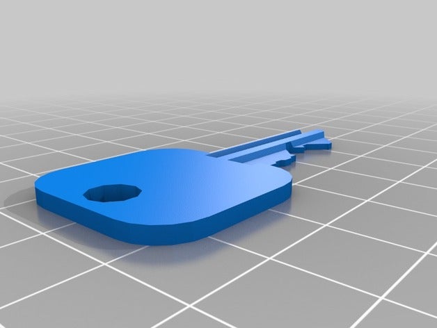 my customized schlage key based nrps hobby 3D print model - Mito3D