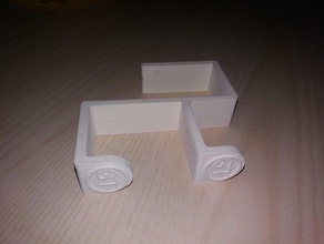 gancho cabeceira gancio appendiabiti por testata letto família 3d print model - Mito3D