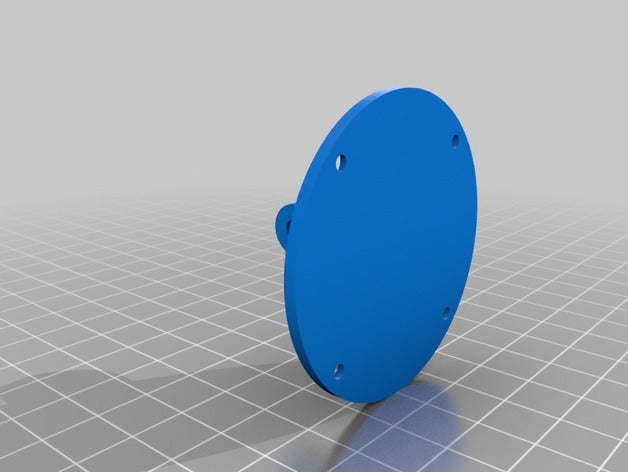 dial indicator back parts gauge mount 3D print model - Mito3D