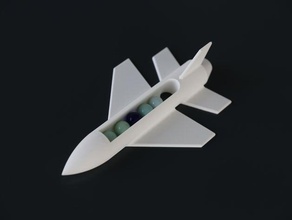 mármore bombardeiro brinquedos jogos 3d print model - Mito3D