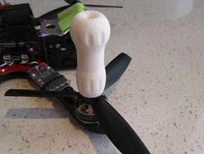 la proposición de tuerca herramienta hobby abs el fpv impulserc motor multirotor nylon quadcopter 3d print model - Mito3D