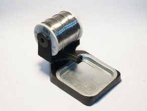 lot-spool-Halter tool Inhaber - Boxen das Löten Löt Halter 3d print model - Mito3D