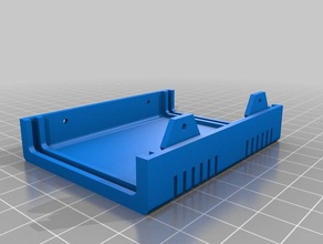özel nihai parametrik kutusu çip alt benim elektronik 3d print model - Mito3D