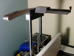 printrbot metal simples de spool calçamento 3d a impressora os acessórios espaçador titular 3d print model - Mito3D
