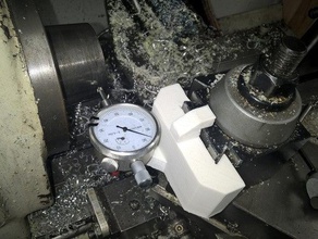 Drehmaschine Kennzeichen Halter bxa Maschine tools axa 3d print model - Mito3D