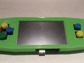 gameduino 2 handheld case video games 3d print model - Mito3D