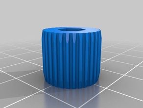 my customized finger tightening ring hex nuts tools 3d print model - Mito3D