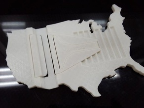 usa phone table stand mobile iphone 3d print model - Mito3D