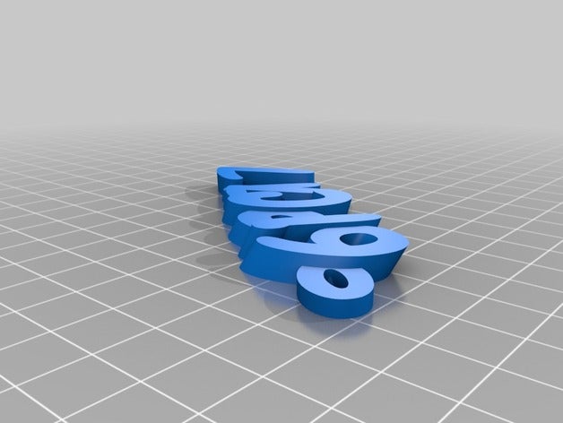 61pc717 mavi organização personalizado 3D print model - Mito3D