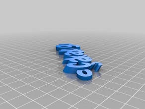 cakadou mavi organization customized 3d print model - Mito3D