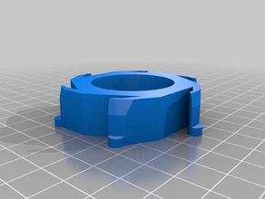 my customized spool hub 3d printer parts 3d print model - Mito3D
