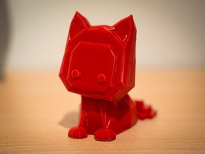 cat bot creatures 3d print model - Mito3D