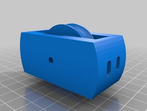 il mio progetto personalizzato puleggia-singolo ingegneria 3d print model - Mito3D