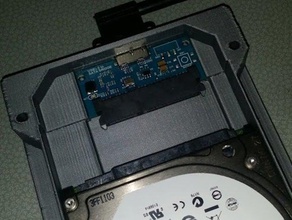 odroid usb3 case electronics hard disk 3d print model - Mito3D