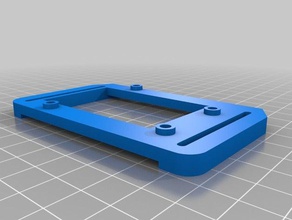 arduino-adapter-chassis Zeichnung bot batt-Halter in der Robotik arduino uno drawbot zeichnen Sie 3d print model - Mito3D