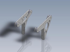 filamento della bobina del rullo di prusa i3 acciaio 3d la stampante accessori spool 3d print model - Mito3D