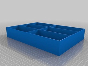insira a bandeja recipientes personalizado 3d print model - Mito3D