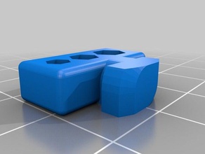 llave hexagonal de titular 30 40 50 3 d la impresora partes personalizado 3d print model - Mito3D