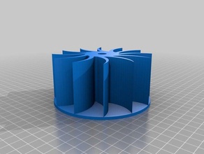 ventilador radial as ferramentas personalizado 3d print model - Mito3D