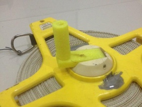 manija de la cinta medir partes 3d print model - Mito3D