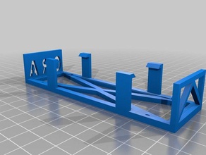 porta batería 3d impresión 3d print model - Mito3D