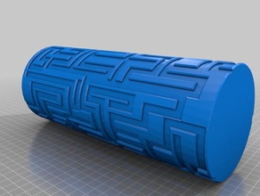 cylinder maze ring 3d printing 3d print model - Mito3D