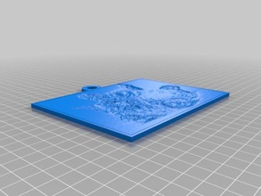 gatito gut 2d art customized 3d print model - Mito3D