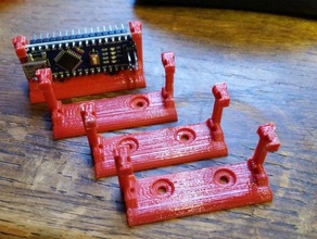 dikey arduino nano tutucu elektronik 3d print model - Mito3D