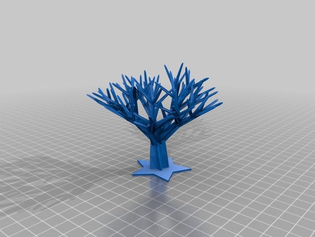 Baum Modelle angepasst 3D print model - Mito3D