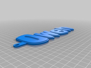 owen nametag keychains customized 3d print model - Mito3D