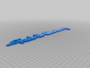 ted chrissy nametag keychains customized 3d print model - Mito3D