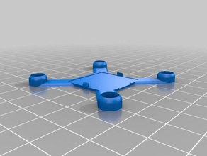 nano quadcoptero interni fai da te 3d print model - Mito3D