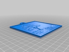 gv+gc 2d art personnalisé 3d print model - Mito3D