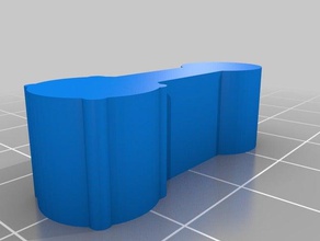 meu personalizados ikea lillabo brio trilho de trem conector construção brinquedos 3d print model - Mito3D