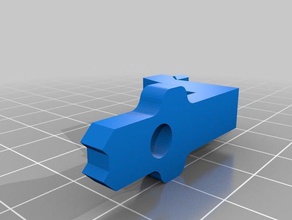 pieza brazo interioor palancagui&ntildeada camion iveco bricolage 3d print model - Mito3D