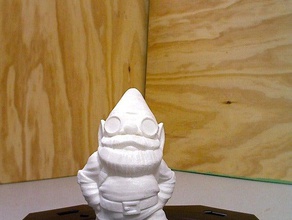 scaned gnome le scansioni repliche makerbotdigitizer 3d print model - Mito3D