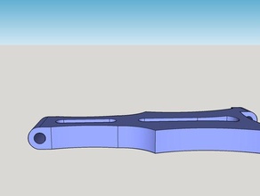 rc arrière de la rotule bras inférieur 3d l'impression drift 3d print model - Mito3D