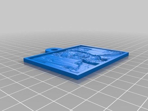 hollie-steve peacocke 2d a arte personalizado 3d print model - Mito3D