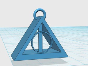 deathly hallow jewelry 3d print model - Mito3D