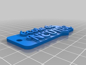 neuli keychains customized 3d print model - Mito3D