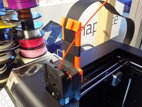zortrax m200-extruder-Kabel-filament-Halter 3d Drucker Zubehör 3d print model - Mito3D