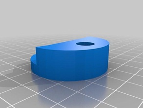 meine benutzerdefinierte Glas-Bett Halterung kossel mini 3d Drucker Teile 3d print model - Mito3D
