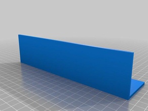 il mio personalizzato parametrico angolo di fissaggio fai da te 3d print model - Mito3D