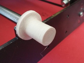 prusa i3 steel smooth rod fixer 3d printer parts 8mm y-axis 3d print model - Mito3D