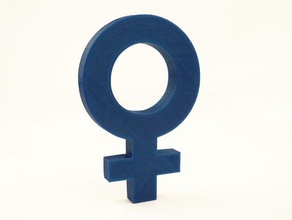 mulher símbolo do dia internacional das mulheres outros 3d print model - Mito3D