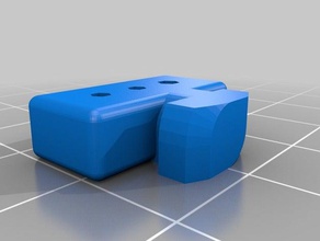 llave hexagonal de titular 15 20 3 d la impresora partes personalizado 3d print model - Mito3D