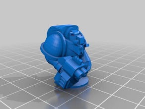 15mm scale terminator marine - Spielzeug Spiele wargaming 3d print model - Mito3D
