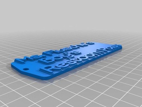 flusche junge Schlüsselanhänger angepasst 3d print model - Mito3D